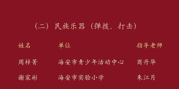 53人！海安市实验小学、海陵中学、城南实验小学等学生